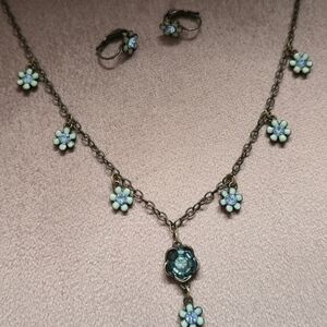 Vintage Necklace and Earring Set